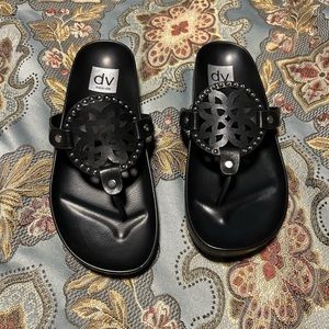 Dv Dolce Vita all leather black sandals
